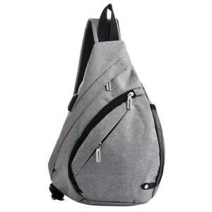 NEW MAD MAN city sling shoulder bag in silver